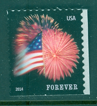 4869 Forever Star Spangled Banner CCL Mint NH Single #4869nh