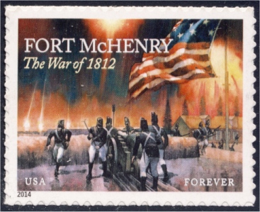 4921 War of 1812 Fort McHenry F-VF Used #4921used