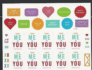 4978i Forever From Me to You Mint Imperf Plate Block of 10 #4978ipb