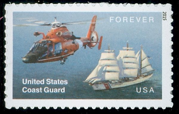 5008 Forever United States Coast Guard Used Single #5008used