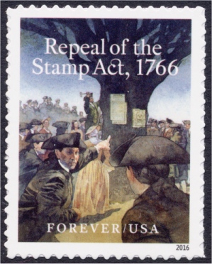 5064 Forever Repeal of the Stamp Act Used Single #5064used