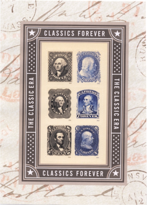 5079 Forever Classics Forever, Souvenir Sheet of 6 #5079ss
