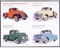 5101-04 Forever Pickup Trucks Set of 4 Used Singles #5101-4used