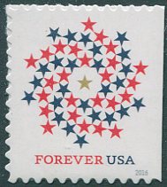 5131 Forever Patriotic Spiral Mint from Booklet #5131nh