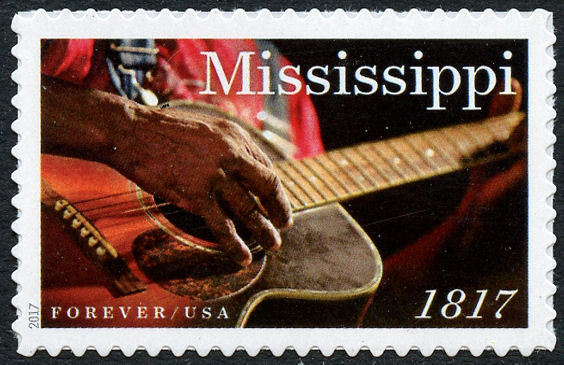 5190 Forever Mississippi Statehood Plate Block #5190pb