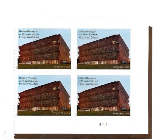 5251 Forever Museum of African American History Plate Block #5251pb