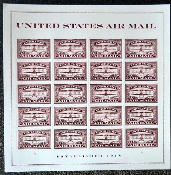 5282 Forever Airmail Red Mint Sheet of 20 #5282sh