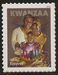 5337 Forever Kwanzaa Used Single #5337used