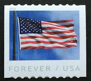5342 Forever Flag Coil AP Mint  Single #5342nh