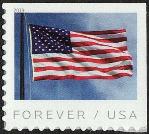 5344 Forever Flag AP Booklet Mint  Single #5344nh