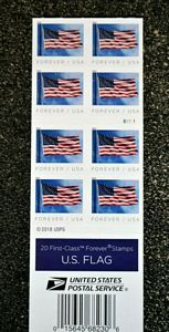 5345a Forever Flag BCA Booklet Mint Double Sided Booklet of 20 #5345a