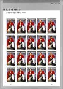 5349 Forever Gregory Hines Sheet of 20 #5349sh