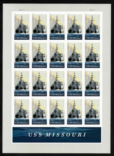 5392 Forever USS Missouri Mint Sheet of 20 #5392sh