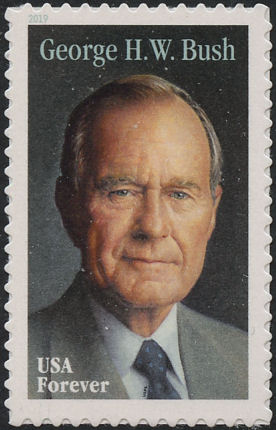 5393 Forever George H.W. Bush Mint  Single #5393nh