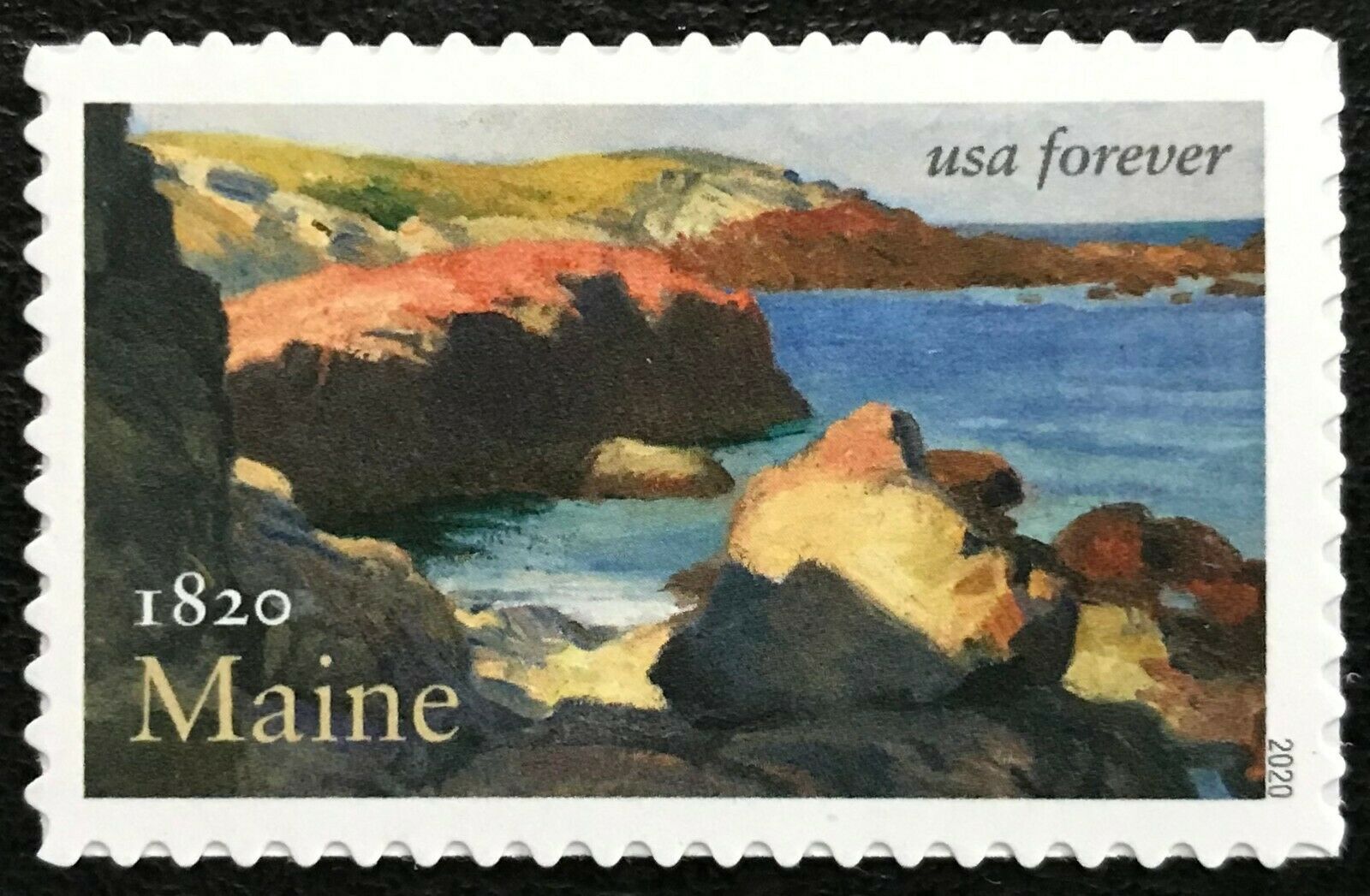 5456 Forever Maine Statehood Mint  Single #5456nh