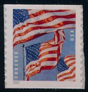 5656nh Forever Flags Coil Perf 11 Mint Single #5656nh