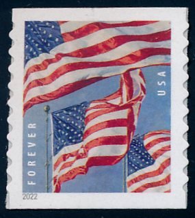 5657nh Forever Flags Mint Coil APU Perf. 9 1/2 #5657nh