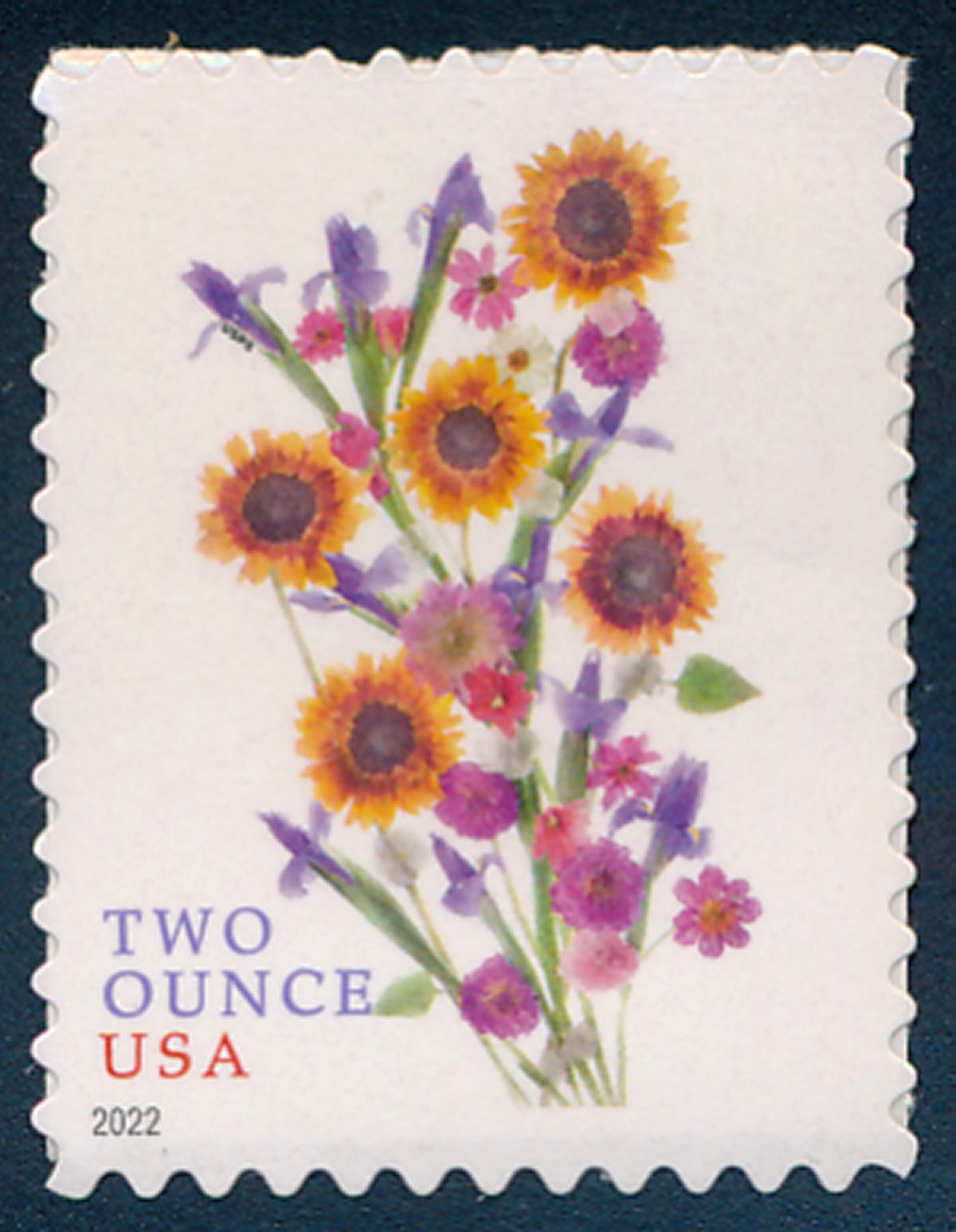 5682nh 78c Sunflower Bouquet (2 oz.) Mint Single #5682nh
