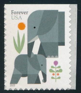 5714nh Forever Elephants Mint Single #5714nh