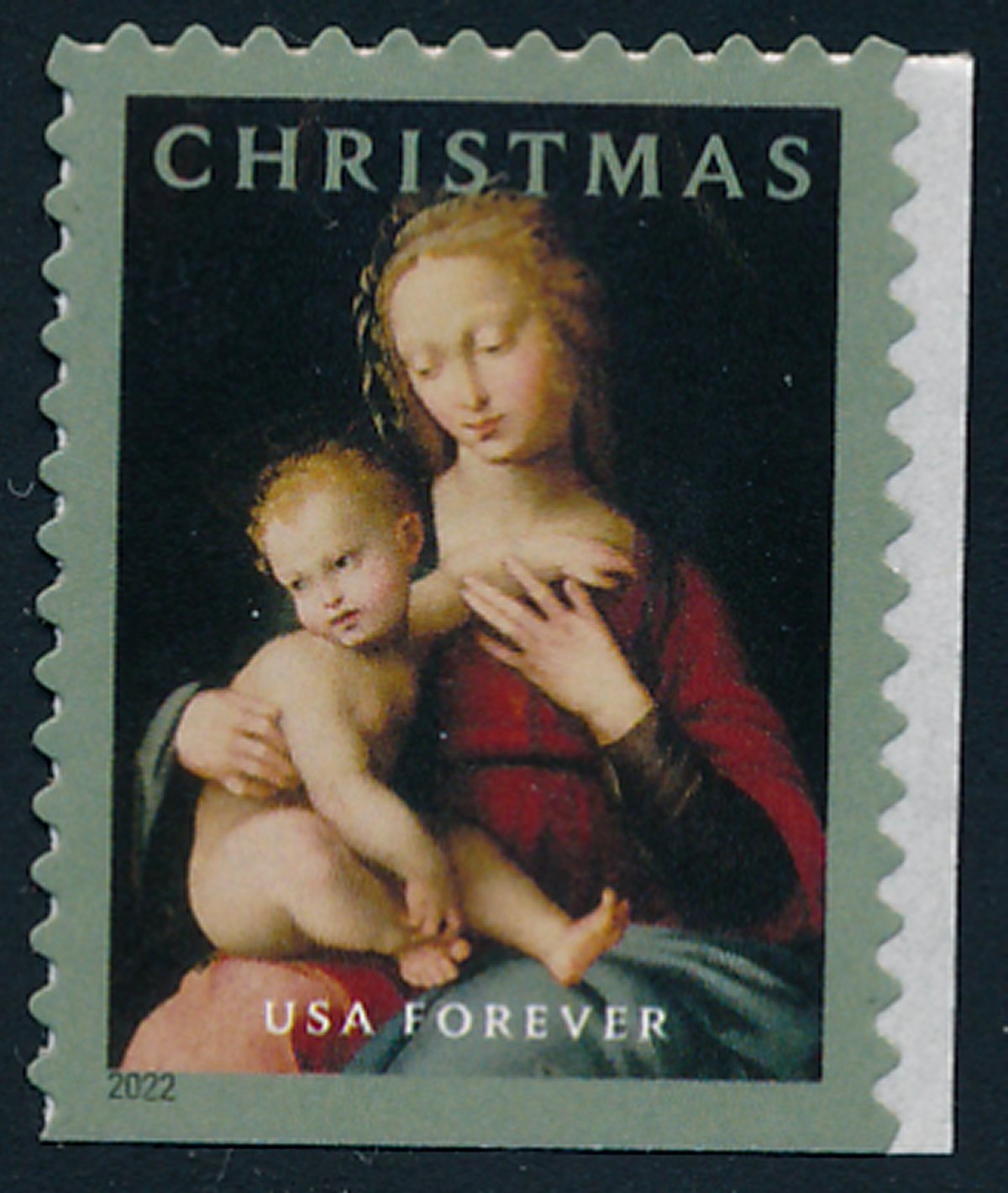 5721 Forever Virgin and Child Mint NH #5721nh