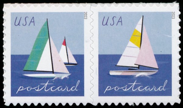 5747-48 .48 Sail Boats  Mint Pair #5747-48pr