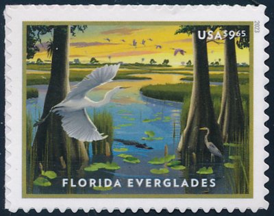 5751 9.65 Florida Everglades Mint nh Single #5751nh