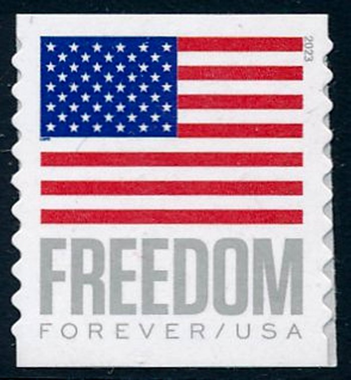 5788 Forever Freedom Flag MNH Coil Single #5788nh