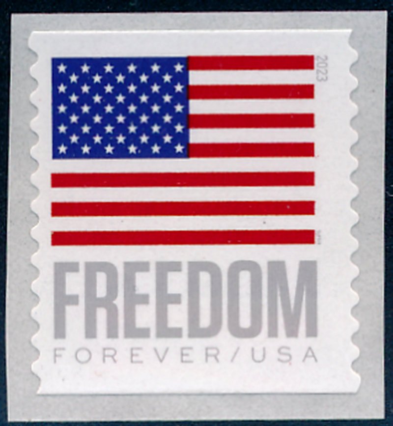 5789a Forever Freedom Flag MNH Coil Single #5789anh