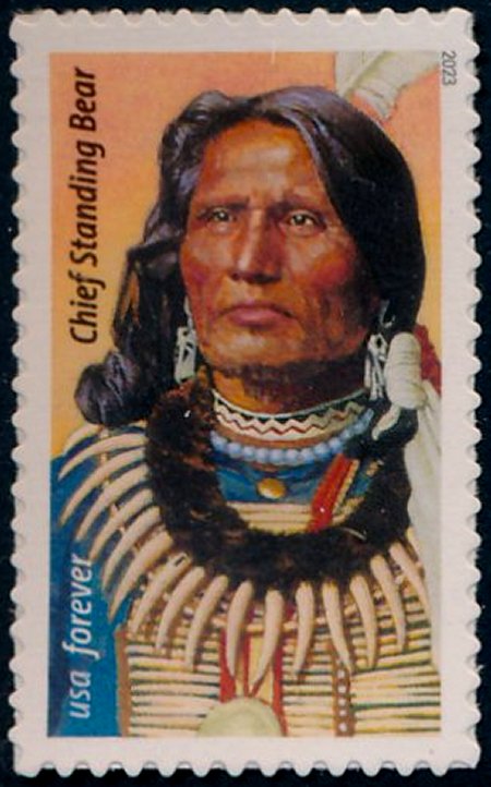 5798 Forever Chief Standing Bear MNH Single #5798nh