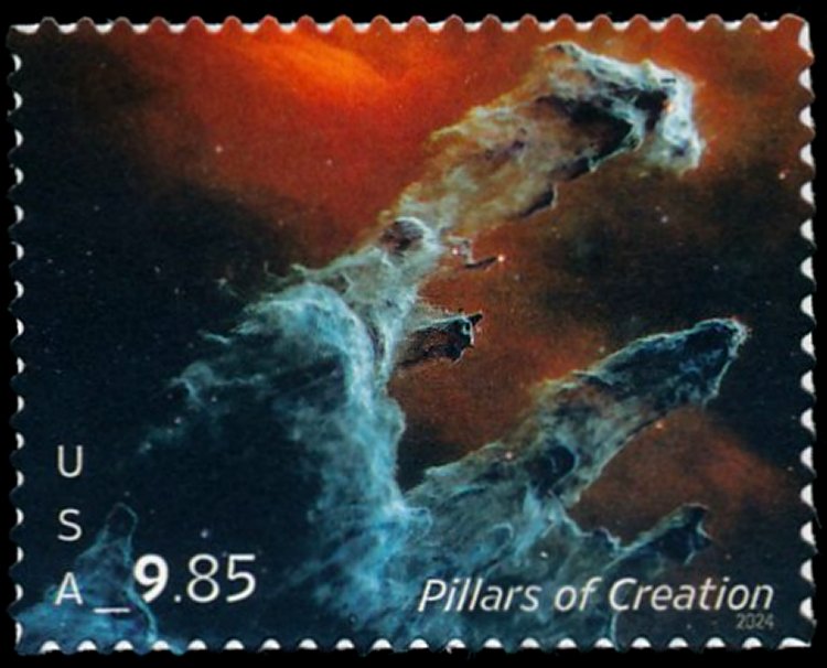 5827 (9.85) Priority Mail Pillars of Creation MNH Single #5827nh
