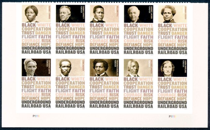 5834-43 Forever (.68) Underground Railroad MNH Plate Block of 10 #5834-43pb