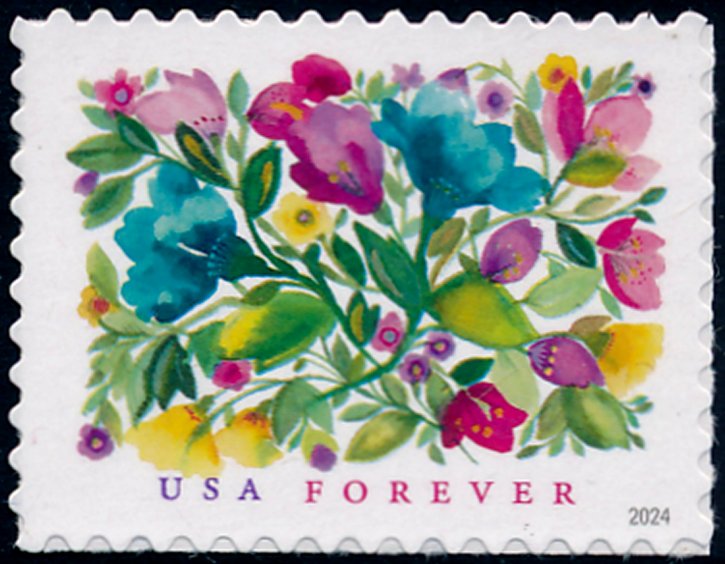 5849 Forever Celebration Blooms MNH Single #5849nh