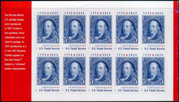 6024a .78 Forever Putting a Stamp on the American Experience Mint NH Booklet Pane of 10 #6024a