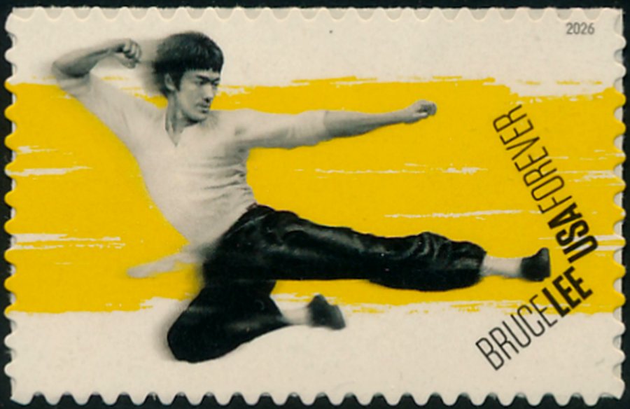 6055   .78 Forever Bruce Lee  Mint NH Single #6055nh