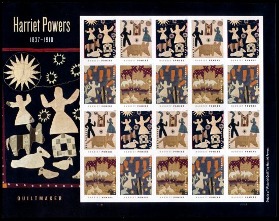 6058-61  .78 Forever Harriet Powers  Mint NH Sheet of 20 #6058-61sh