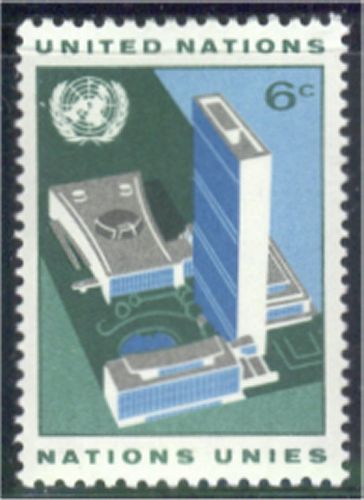 UNNY 187 6c U.N. Development UNNY Inscription Block #NY0187mi