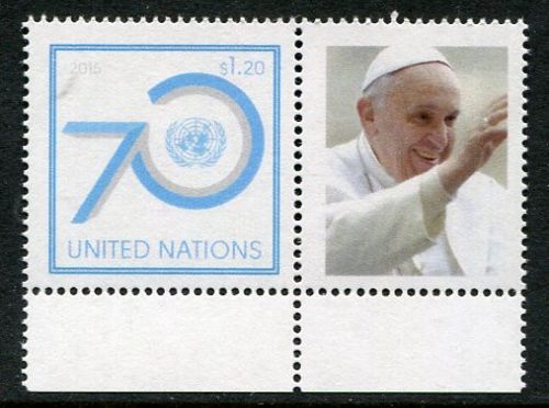 UNNY 1118a 1.20 Pope Francis Single Plus Tab #nh1118anh