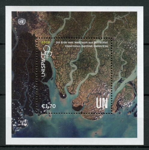 UNV 625  1.70 UNISPACE Souvenir Sheet #unv625