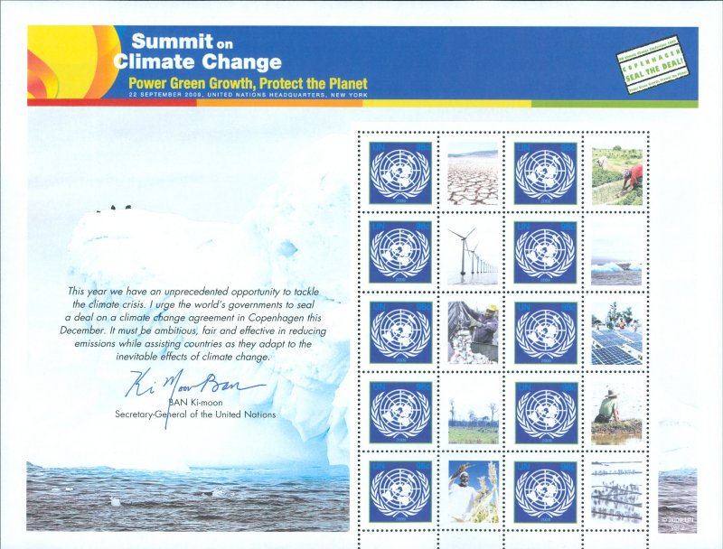 UNNY 994 Climate Summit Personalized sheet #ny994sh