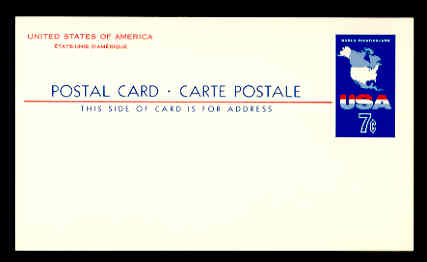 UX 49   7c Travel F-VF Mint Postal Card #16593