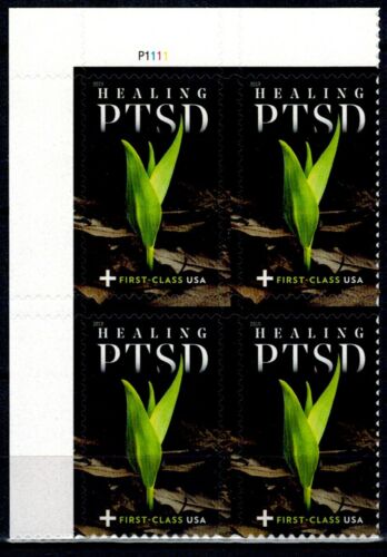 B7 (66c) PTSD  Semi Postal Plate Block #b7pb
