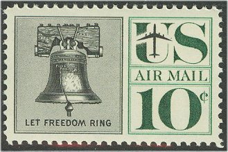 C 57 10c Liberty Bell Used #c57used