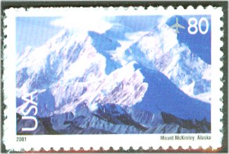 C137 80c Mt McKinley F-VF Mint NH Plate Block of 4 #c137pb