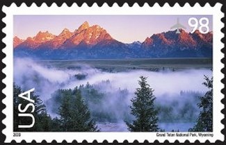 C147 98c Grand Teton National Park Full Sheet #c147s