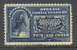 E 5 10c Special Delivery With Line, DL Wmk. F-Mint NH #e5nh