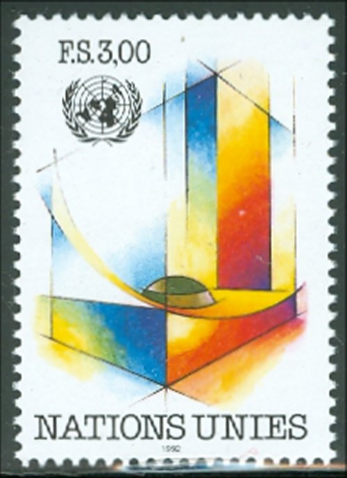 UNG 213    3Fr Definitive UN Geneva MI Block #ung213mi