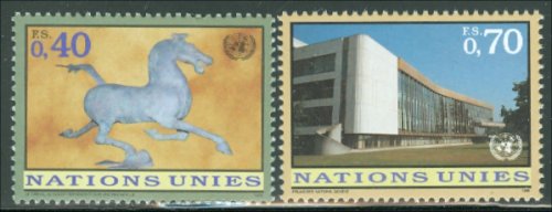 UNG 278-9 40c-70c Definitives UN Geneva Mint NH #ung278