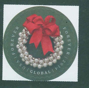 4936 Global Forever Silver Bells Mint NH Single #4936nh