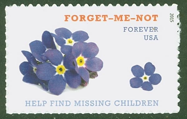 4987 Forever Forget-Me-Not Mint Single #4987nh