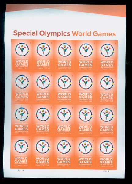 4986i Forever Special Olympics Games Mint Imperf Sheet #4986ish